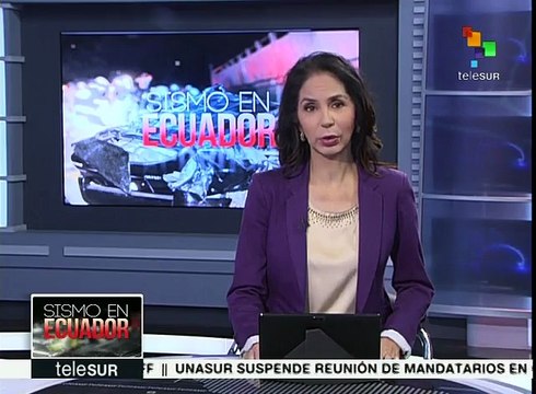 Ecuador sufre hoy dos réplicas sísmicas de 6.1 y 6.3 grados Richter