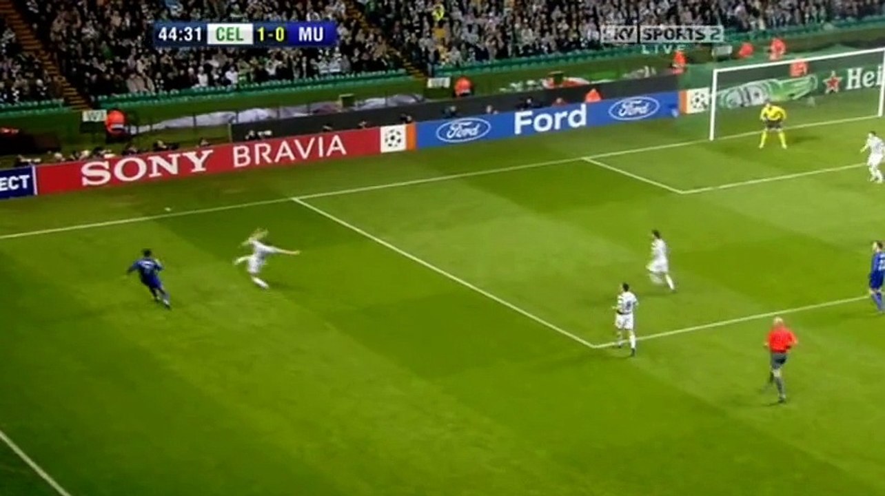 Cristiano Ronaldo Vs Celtic Glasgow Away 08-09 By zBorges