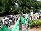 Iranians In NY Protest Ahmadinejad On Brooklyn Bridge 04