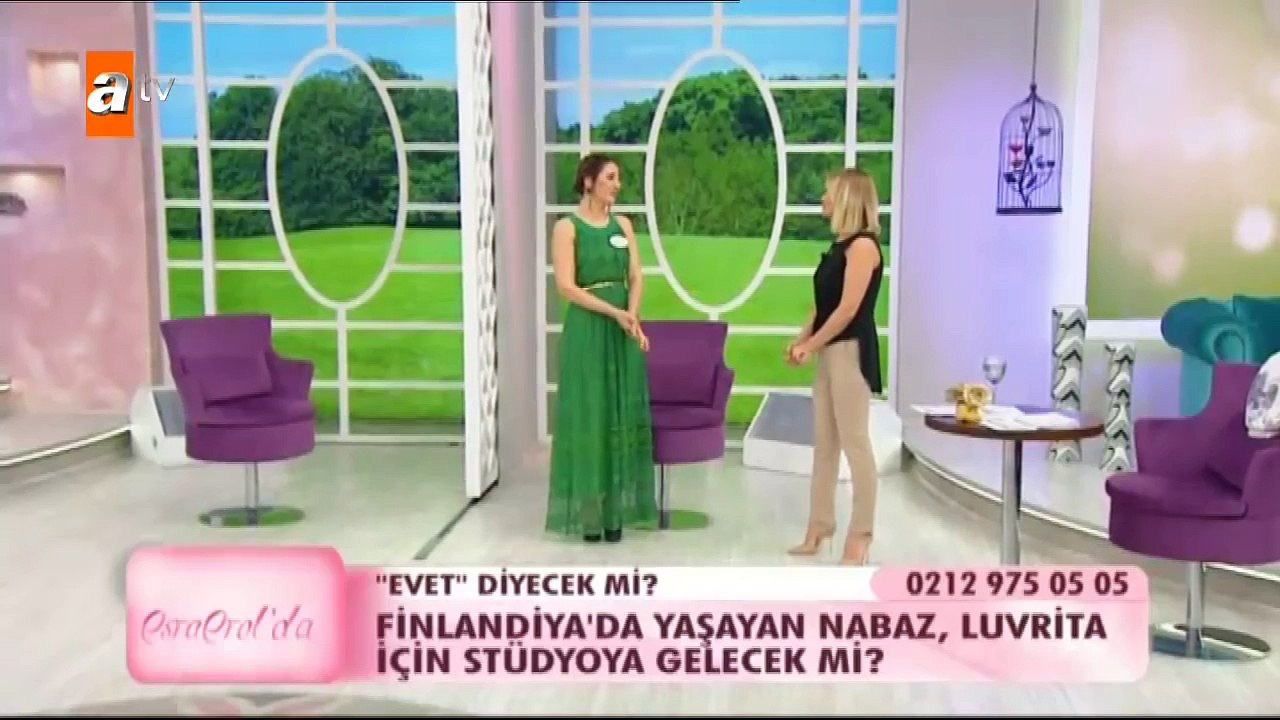 Finlandiyada yaşayan Nabaz, Luvrita için stüdyoya gelecek mi? - Esra Erolda 143. Bölüm - atv
