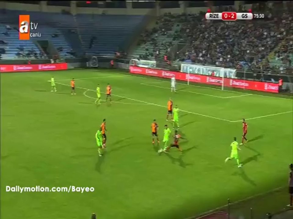Ahmet Ilhan Ozek Goal HD - Rizespor 1-2 Galatasaray - 20-04-2016