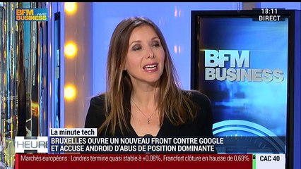 La Minute Tech: Bruxelles accuse Google d’abus de position dominante avec Android - 20/04