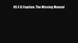 [Read PDF] OS X El Capitan: The Missing Manual Ebook Online