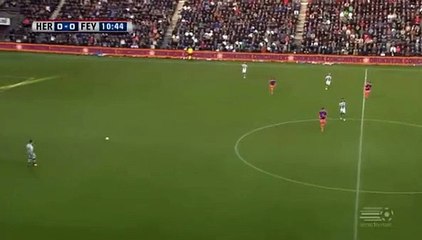 Gosens GOAL (1:0) - Heracles vs Feyenoord - 20/4/2016