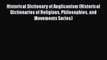 [PDF] Historical Dictionary of Anglicanism (Historical Dictionaries of Religions Philosophies