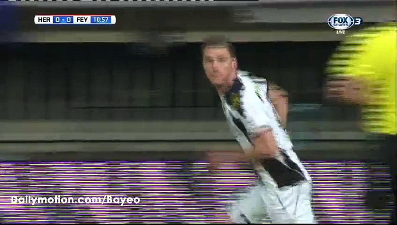 Robin Gosens Goal HD - Heracles 1-0 Feyenoord - 20-04-2016