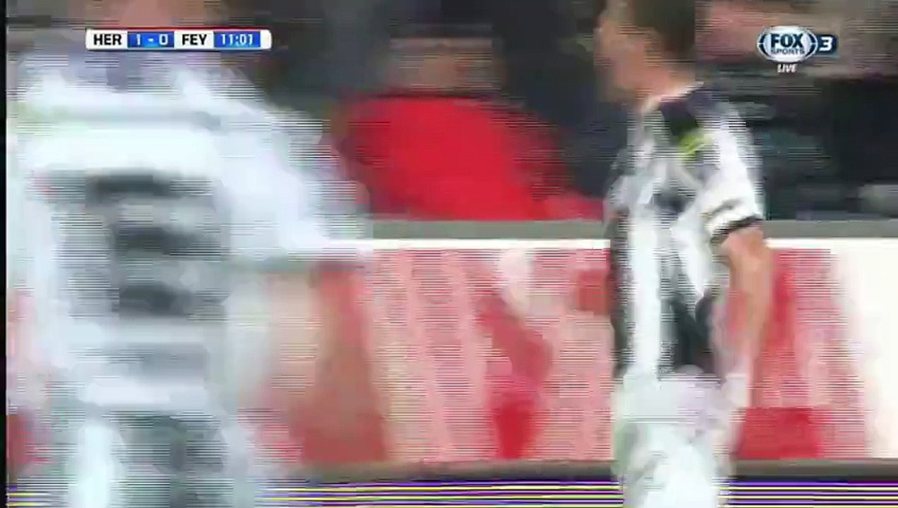 Robin Gosens Goal HD - Heracles 1-0 Feyenoord - 20-04-2016