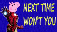 HULK PEPPA PIG ABC SONG - alphabet song for children - english abcd nursery rhymes - music for kids