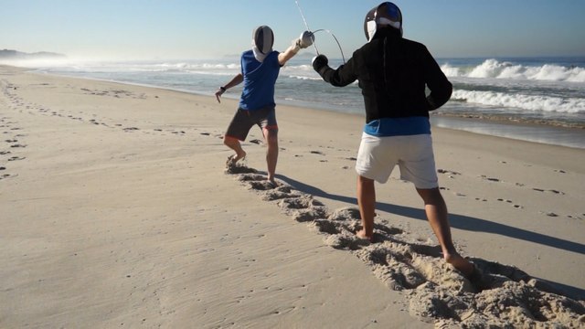 Escrime à Rio : BEACH FENCING