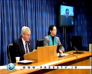 UN chief in Gaza renews calls for justice, Reports by Presstv