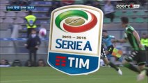 Andrea Ranocchia Red Card Italy  Serie A - 20.04.2016, Sassuolo Calcio 0-0 Sampdoria