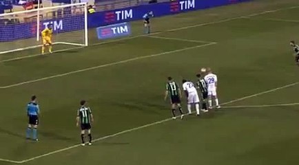 Domenico Berardi missed win Penalty - Sassuolo vs Sampdoria (2016)