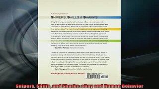 FREE DOWNLOAD  Snipers Shills and Sharks eBay and Human Behavior  DOWNLOAD ONLINE