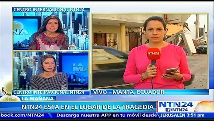 Hallan sin vida a niño colombiano que se encontraba atrapado entre escombros tras terremoto en Ecuador