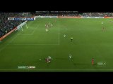 Goal Michiel Kramer- Heracles 1-1 Feyenoord (20.04.2016)