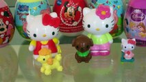 Hello Kitty Huevos Sorpresa - Surprise Eggs - (ハロー・キティ) - 10 Minutes Unboxing