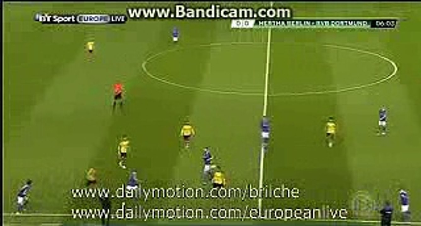 Salomon Kalou Fantastic SHOOT HD - Hertha BSC 0 - 0 Dortmund DFB POKAL 20.04