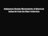 Read Indigenous Beauty: Masterworks of American Indian Art from the Diker Collection PDF Free