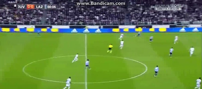 Juventus 1st BIG Chance - Juventus 0-0 Lazio 20-04-2016