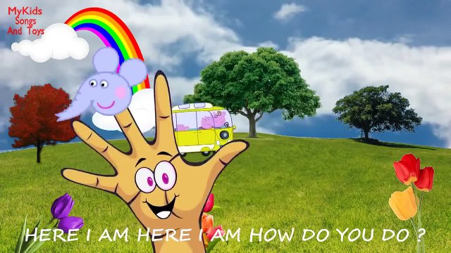 Peppa Pig Friends Finger Family Song Daddy Pig Mummy Pig Nursery Rhyme video snippet