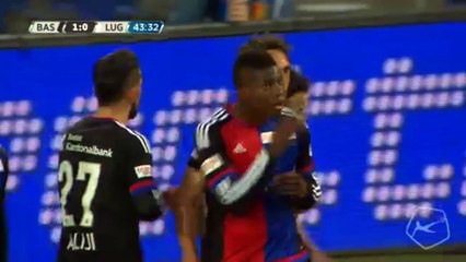 FC Basel vs FC Lugano Breel Embolo Goal   Swiss Super League 20-04-2016 HD