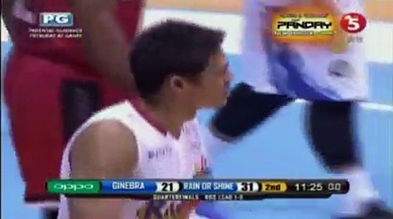 Rain or Shine vs. Ginebra Game 1 | 2016 PBA Commissioner's Cup - Quarter Finals