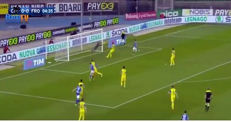 Daniel Ciofani Goal - ChievoVerona 0 - 1 Frosinone