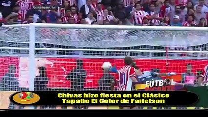 El Color de Faitelson Chivas hizo fiesta en el Clásico Tapatío (Chivas vs Atlas 1-0 Jornada 14)