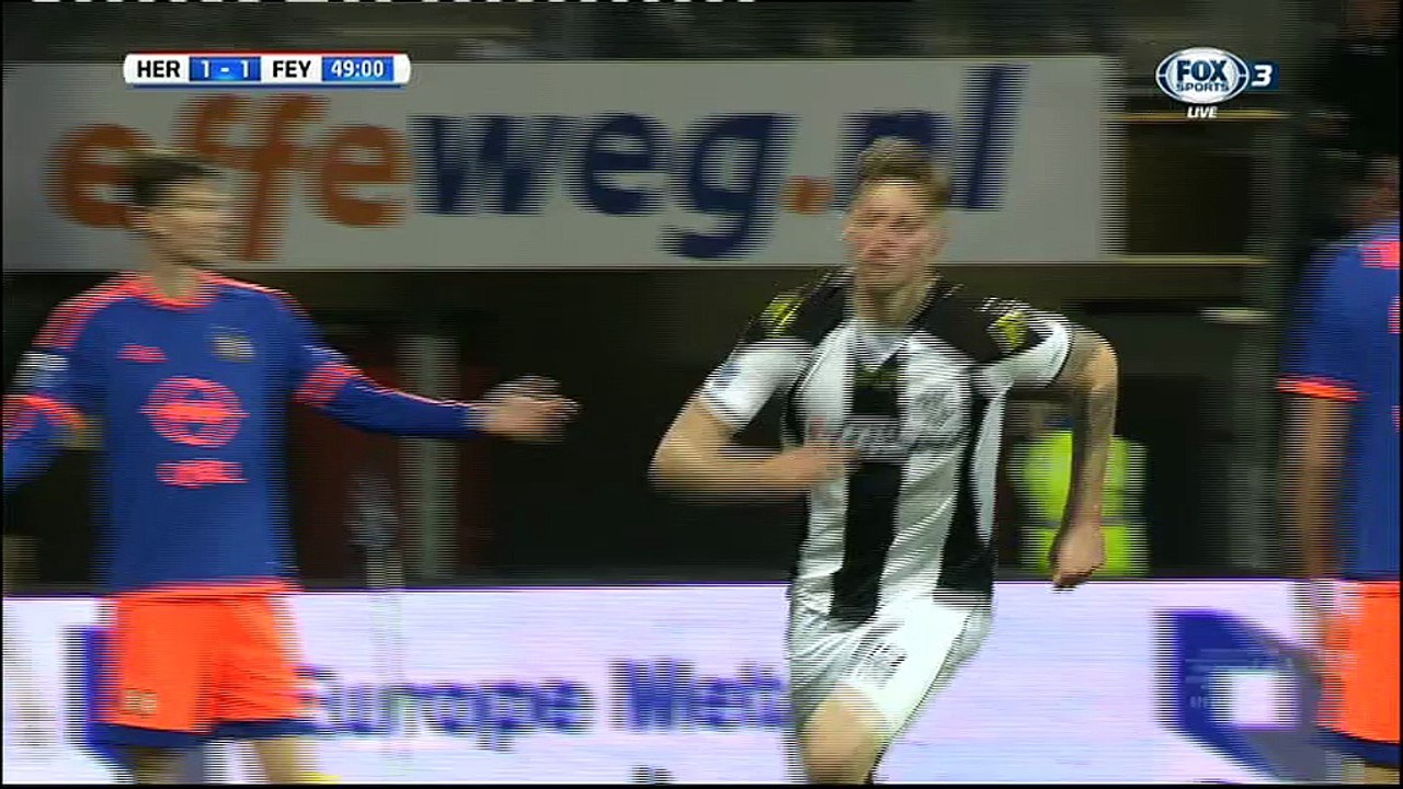 out Weghorst Goal HD - Heracles 2-1 Feyenoord - 20-04-2016