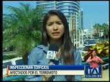 Inspeccionan edificios afectados por terremoto en Manta