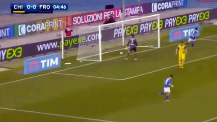 Chievo 0 - 1 Frosinone Ciofani goal 20-04-2016 HD