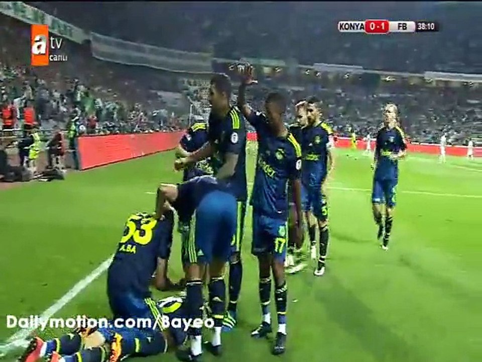 Volkan Sen Goal HD - Konyaspor 0-1 Fenerbahce - 20-04-2016