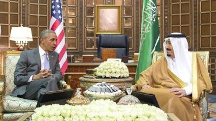 Kral Selman, Obama'yla Bir Araya Geldi