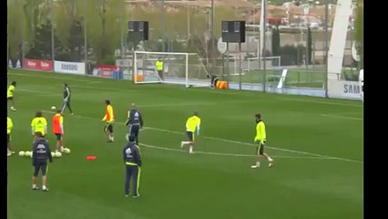 James Rodriguez régale à l'entraînement