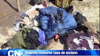 INCENDIO CONSUME CASA DE ANCIANO EN LOS ALTOS DE COMATRANA