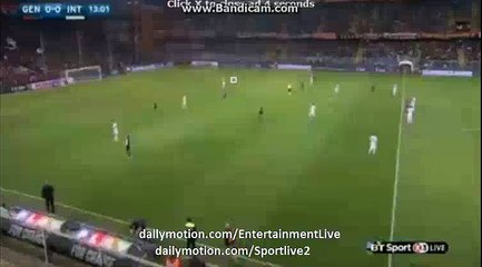 Gary Medel Gets INJURED Genoa 0-0 |Inter Serie A