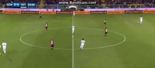Stephan El Shaarawy Amazing Elastico Skills - Genoa vs AS Roma 20.04.2016 HD