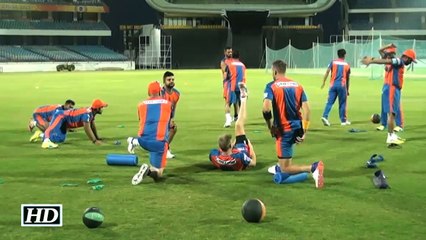 IPL 9 GL vs SRH Gujarat Lions Training In Nets