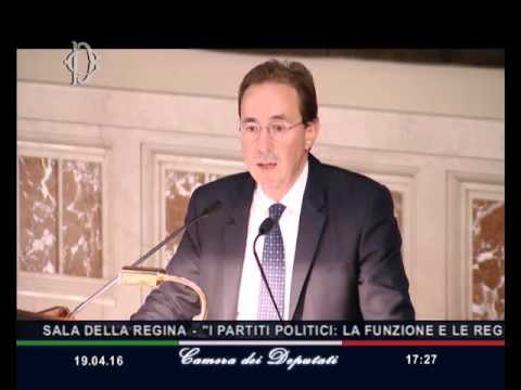 Roma - I partiti politici la funzione e le regole (19.04.16)