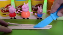 Pig George e Familia Peppa Pig e massinha De Modelar Play doh Halloween!!! Em Portugues To