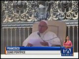 Papa Francisco envió mensaje de alivio a Ecuador