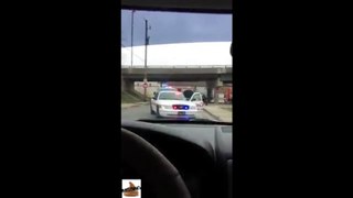 This is what it looks like when a man is pulled over for a turn signal violation in a police state