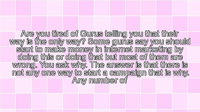 Newbie Internet Marketer Article Writer-Where to Start Some Misconceptions