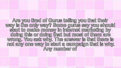 Newbie Internet Marketer Article Writer-Where to Start Some Misconceptions