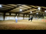 Samantha cantering