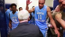 Carolina Basketball: Locker Room Celebration Post 76 72 Win at Duke