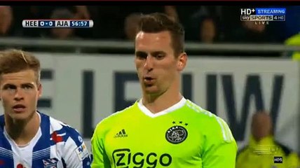 Milik Penalty GOAL (0:1) SC Heerenveen vs Ajax - 20-04-2016