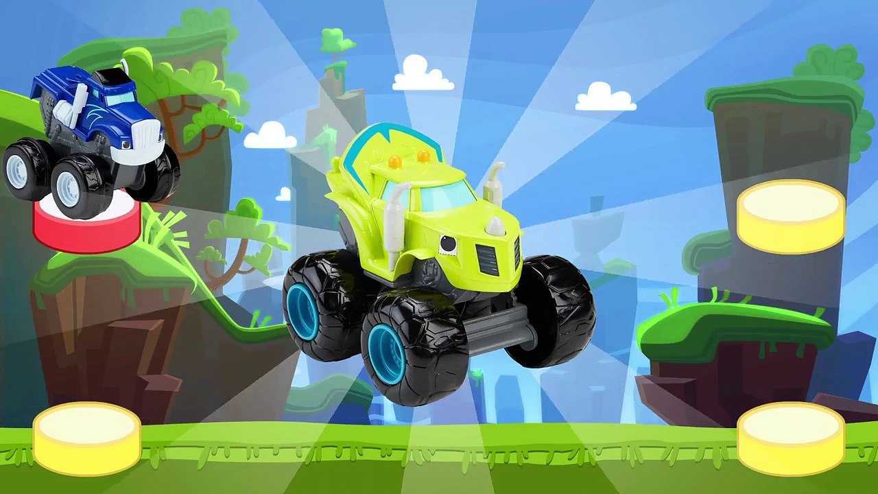 Kinder Surprise Eggs Monster Truck, Blaze And The Monster Machines