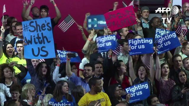 Primaires américaines: victoires de Clinton et Trump à NY