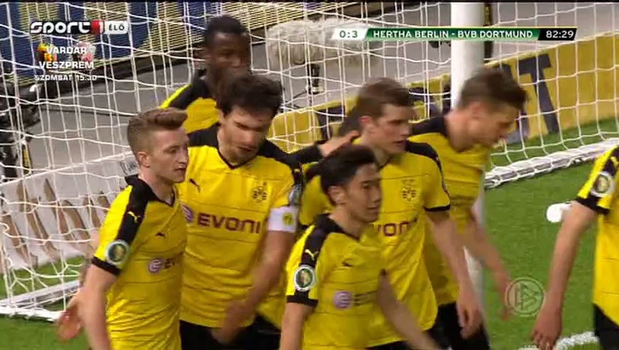 Henrikh Mkhitaryan Goal HD - Hertha Berlin 0-3...